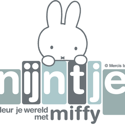 Logo nijntje-miffy green knit