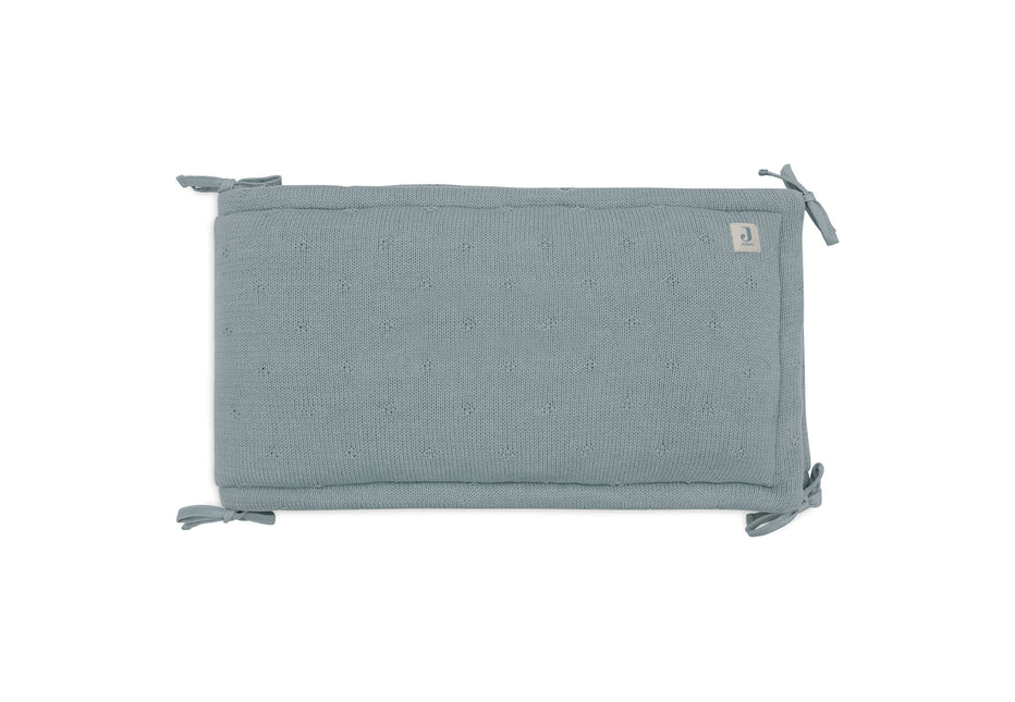 <tc>Jollein</tc> Box bumper Cosy Knit Sea Green 180 X 30 cm