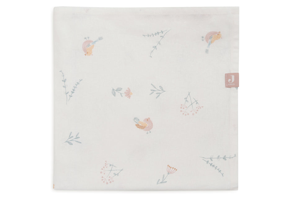 <tc>Jollein</tc> Serviette de berceau Lovely Birds 75X100Cm