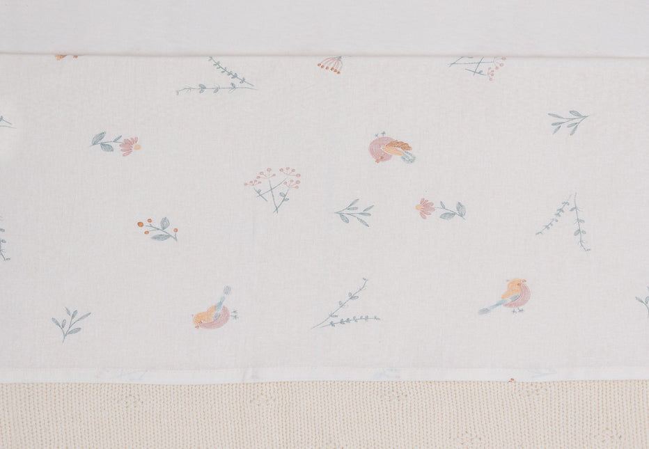 <tc>Jollein</tc> Drap de lit Lovely Birds 120X150Cm