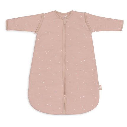 <tc>Jollein</tc> Sac de couchage pour bébé avec manche détachable rond Twinkling Wild Rose 60Cm