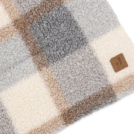 <tc>Jollein</tc> Box blanket Check Boucle 75 X 95 cm