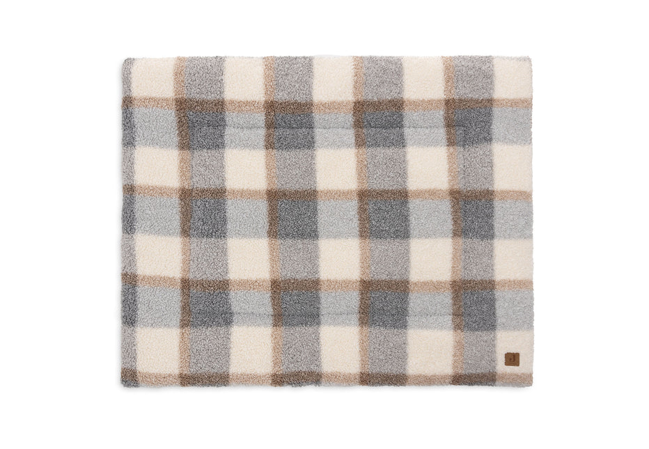 <tc>Jollein</tc> Box blanket Check Boucle 75 X 95 cm