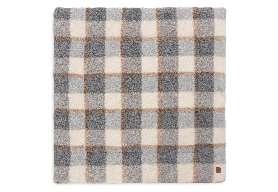 <tc>Jollein</tc> Box blanket Check Boucle 100 X 100 cm