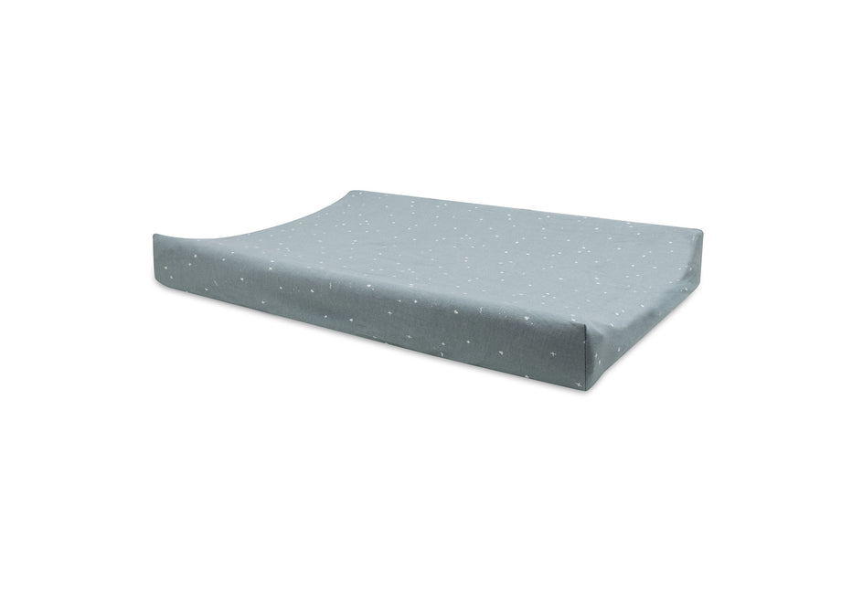 <tc>Jollein</tc> Housse de matelas à langer Twinkling Sea Green 50X70Cm