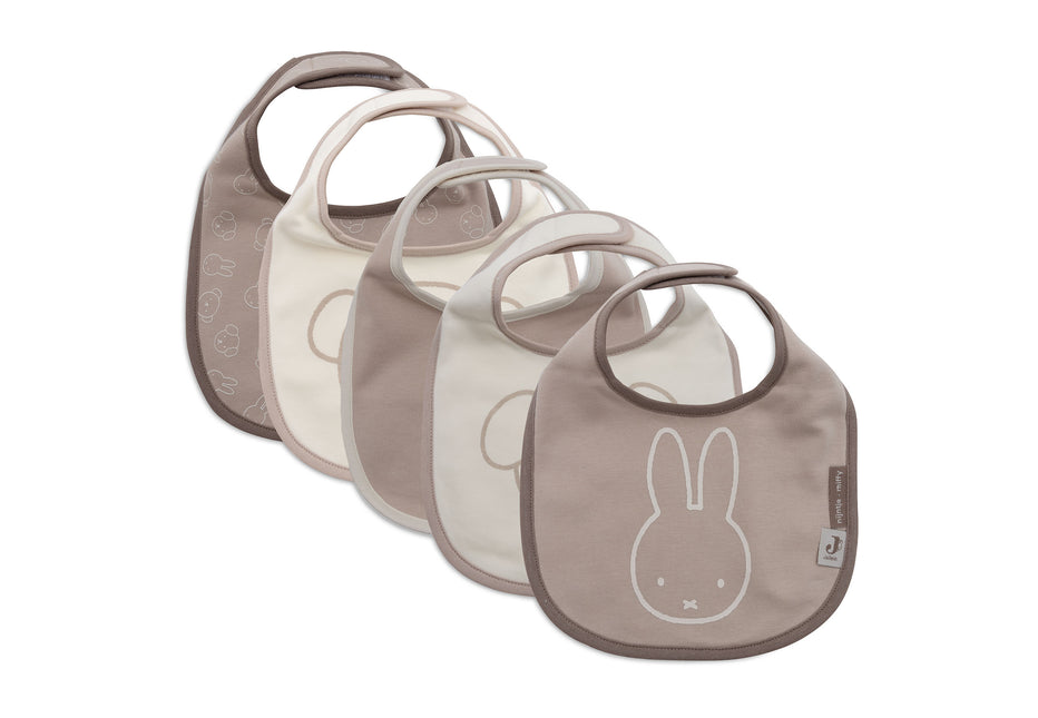 <tc>Jollein</tc> Jersey à bretelles imperméable Miffy et ses amis (5Pack)