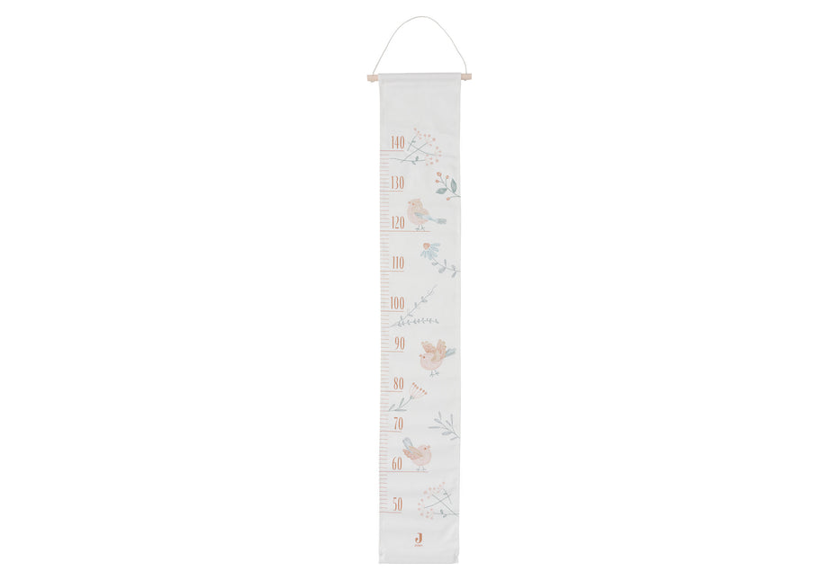 <tc>Jollein</tc> Tableau de croissance Lovely Birds