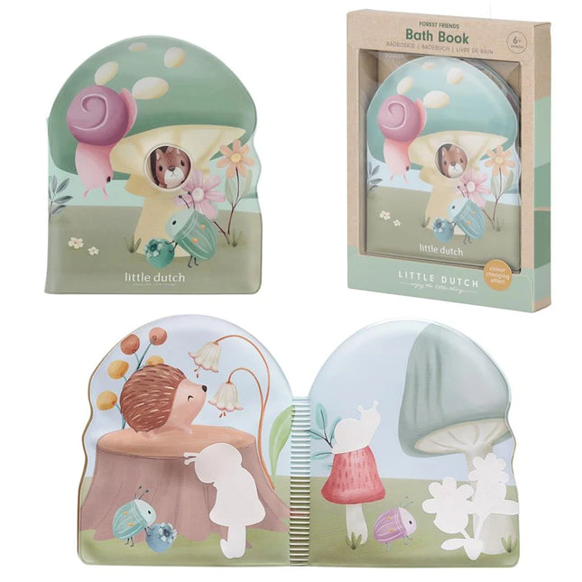 <tc>Little Dutch</tc> Livre de bain aux couleurs changeantes Forest Friends