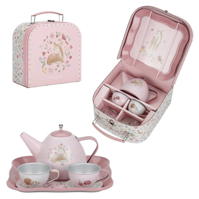 <tc>Little Dutch</tc> Service à thé du jardin des fées dans un coffret