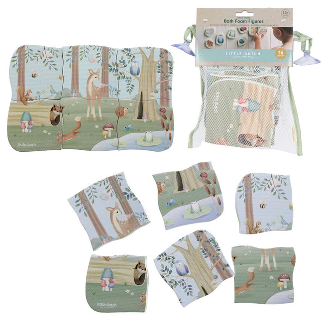 <tc>Little Dutch</tc> Casse-tête pour le bain des amis de la forêt