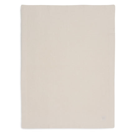 <tc>Jollein</tc> Couverture de berceau Cosy Knit Ivory 75 X 100 cm