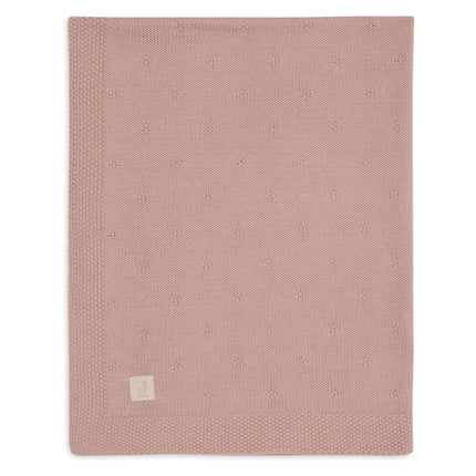 <tc>Jollein</tc> Couverture de berceau Cosy Knit Wild Rose 75 X 100 cm