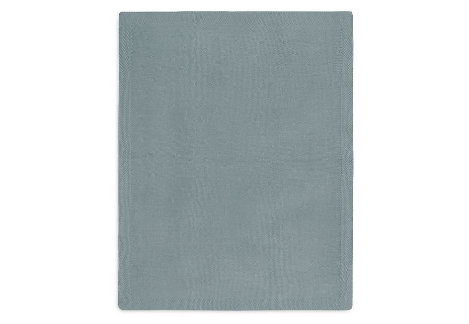 <tc>Jollein</tc> Couverture de berceau Cosy Knit Sea Green 75 X 100 cm