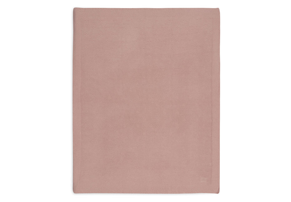 <tc>Jollein</tc> Couverture de lit 100X150Cm Cosy Knit Wild Rose