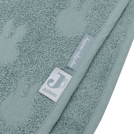 <tc>Jollein</tc> Poncho de bain Miffy Jacquard Sea Green