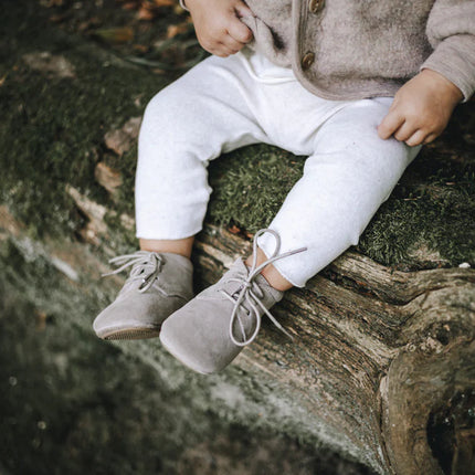 <tc>Baby Dutch</tc> Moos Classic Baby Shoes Grey