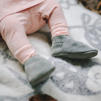 <tc>Baby Dutch</tc> Babyshoes Uni Gris daim