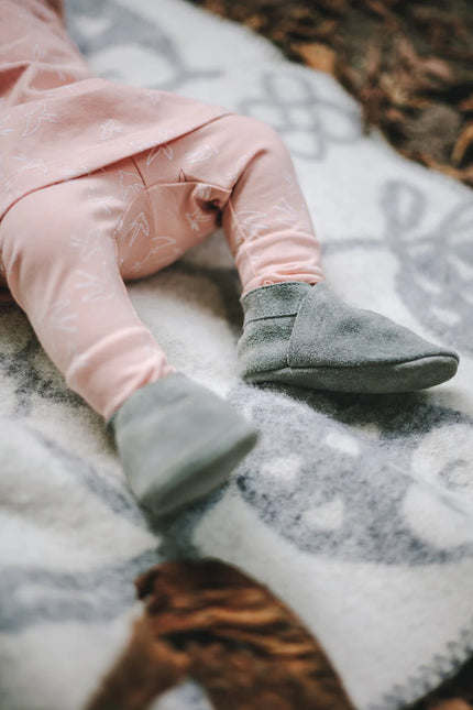 <tc>Baby Dutch</tc> Babyshoes Uni Gris daim