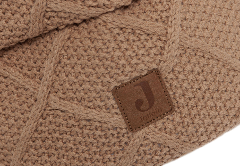 <tc>Jollein</tc> Panier de marchandises Check Knit Biscuit