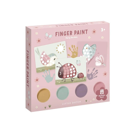 <tc>Little Dutch</tc> Kit de peinture au doigt Jardin des fées