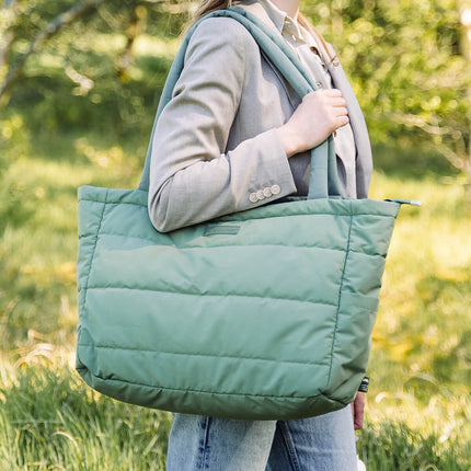 <tc>Done by Deer</tc> Sac à langer Quilted Green