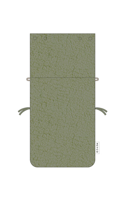 <tc>Meyco</tc> Moufle Teddy Vert Olive 40X82cm