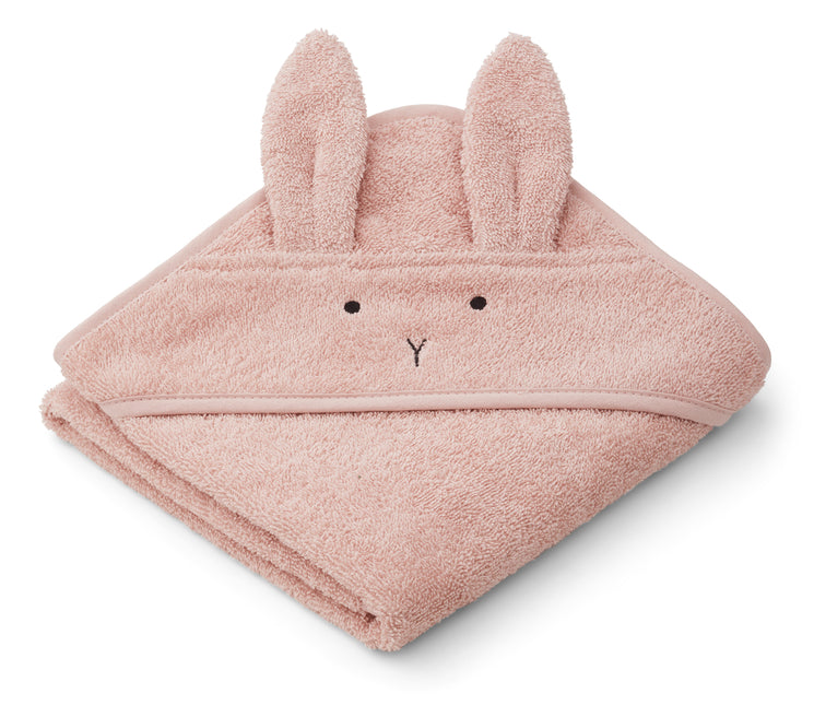 Liewood Serviette de bain Baby Albert Rabbit Rose