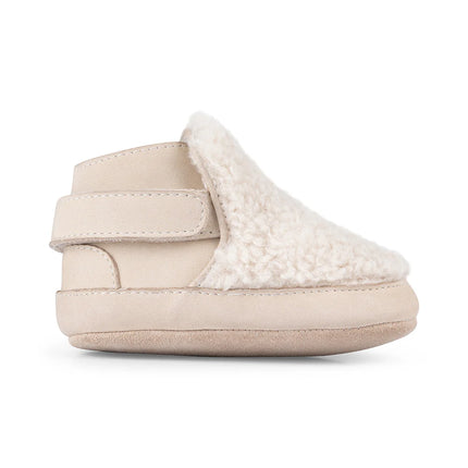 <tc>Baby Dutch</tc> Teddie Baby Shoes Natural