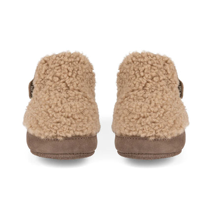 <tc>Baby Dutch</tc> Teddie Baby Shoes Brown