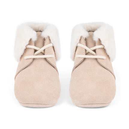 <tc>Baby Dutch</tc> Donna Classic Baby Shoes Beige