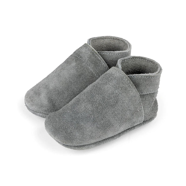 <tc>Baby Dutch</tc> Babyshoes Uni Gris daim