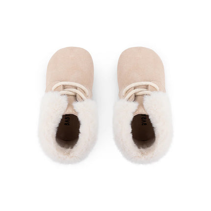 <tc>Baby Dutch</tc> Donna Classic Baby Shoes Beige