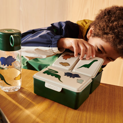 Liewood Lunchbox Driss Dinosaures / Brume