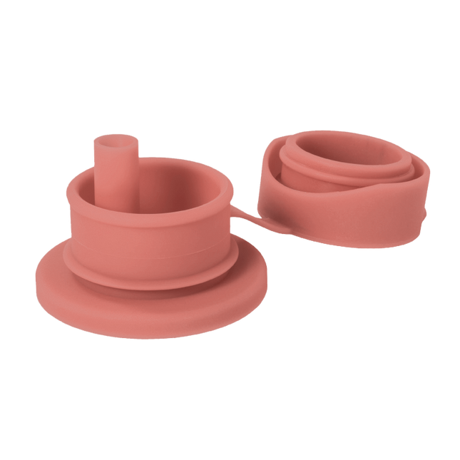 Pura big mouth silicone Sport Rietje - rose