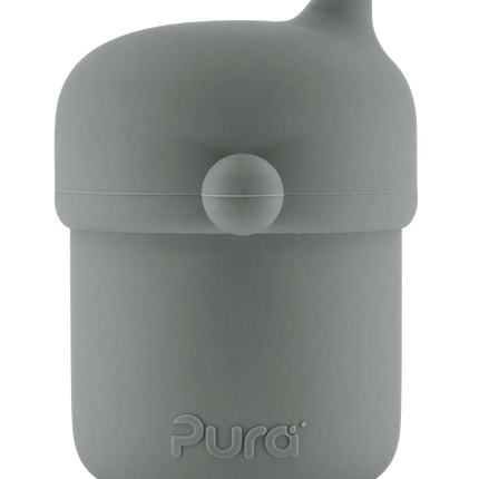 <tc>Pura</tc> my-my™ silicone spout cup 150 ml - Grey