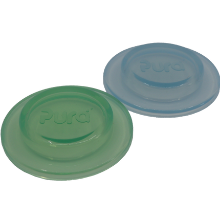 Pura silicone afsluitdisk 2 stuks Moss en Mint