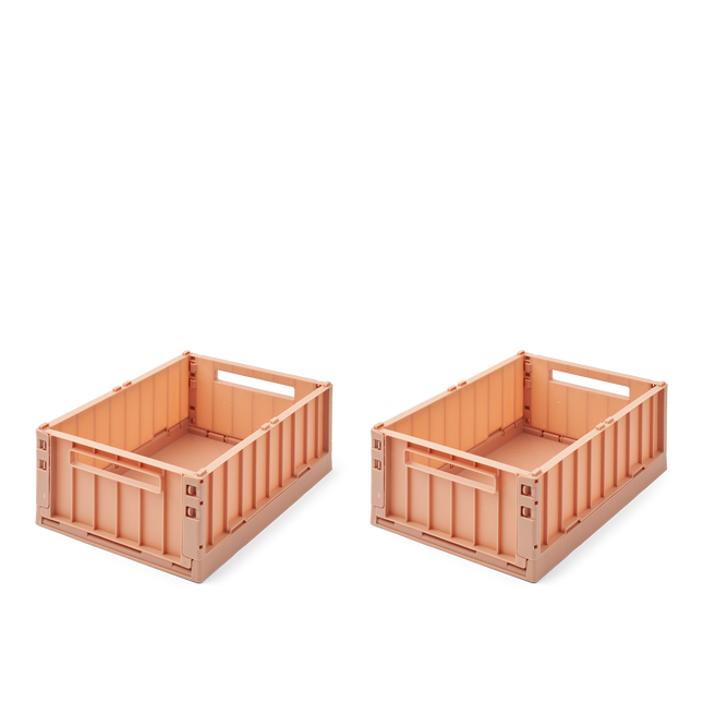 Liewood Bacs de rangement Weston Tuscany Rose M 2St