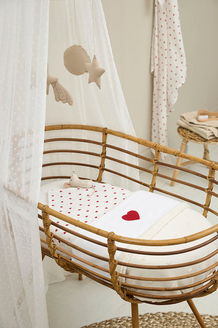 <tc>Meyco</tc> Veil Bedstead Plume Offwhite (blanc cassé)