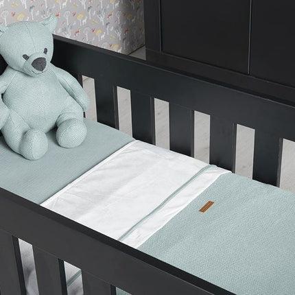 Baby's Only Dekbedovertrek Classic Mint 80x80cm - Baby's Only - Babywinkel - 8719075021088