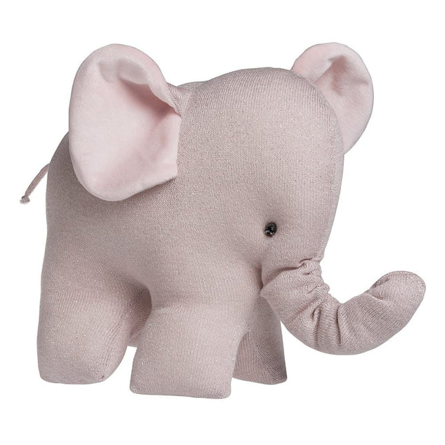 Baby's Only Knuffel Olifant Sparkle Zilverroze - Baby's Only - Babywinkel - 8719497045433