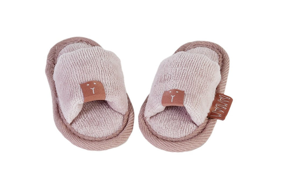 BamBam Babyslofjes Biologische Slipper Roze - BamBam - Babywinkel - 8711811097395