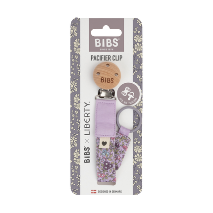 <tc>BIBS</tc> <tc>tétine</tc>corde Liberty Chamomile Lawn Violet Sky