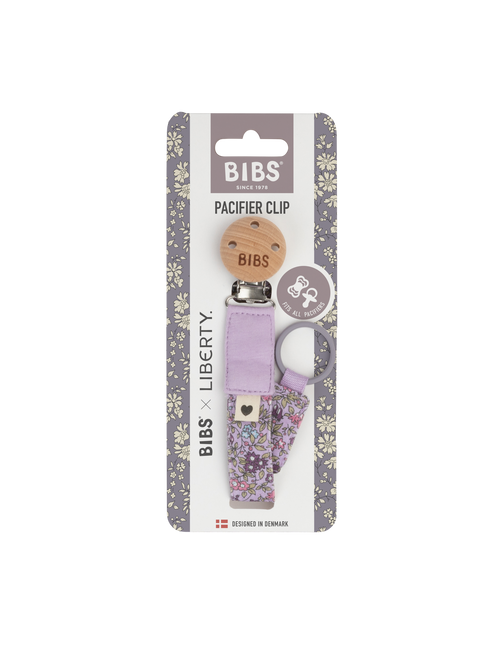 <tc>BIBS</tc> <tc>tétine</tc>corde Liberty Chamomile Lawn Violet Sky