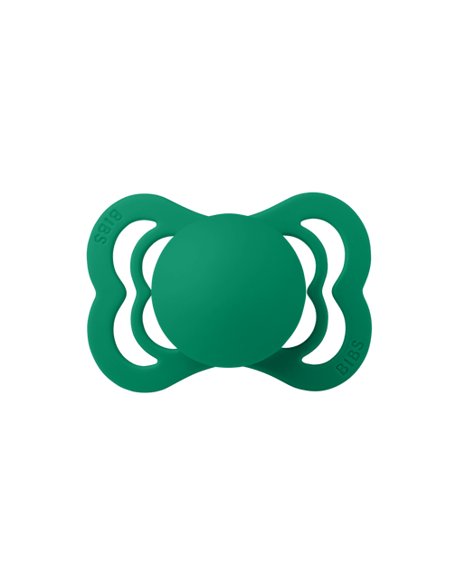 BIBS Speen Maat 2 Silicone Supreme Evergreen - BIBS - Babywinkel - 5713795237654