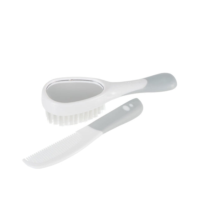 Difrax Borstel En Kam Set Zilver - Difrax - Babywinkel - 8711736435463