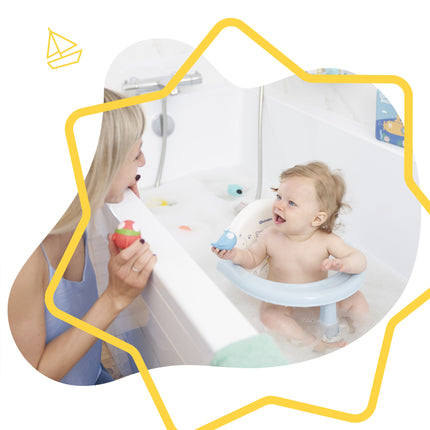 <tc>Badabulle</tc> Siège de bain pliant pour bébé