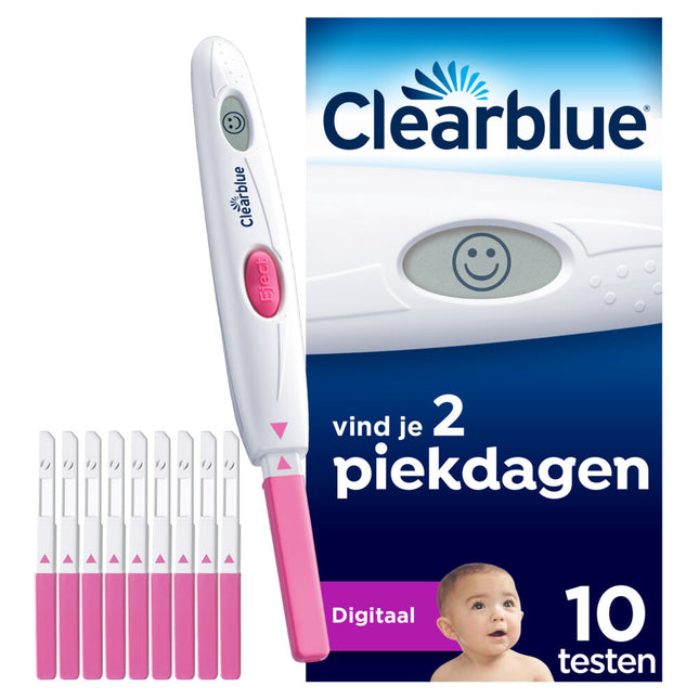 <tc>Clearblue</tc> Test d'ovulation numérique 10pcs