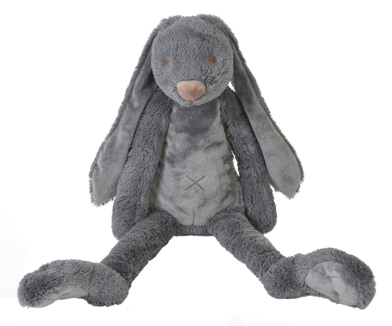 <tc>Happy Horse</tc> Cuddle Big Rabbit Richie Deep Grey 58cm