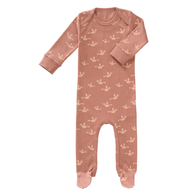 <tc>Fresk</tc> Pyjama pour bébé avec oiseau à pied