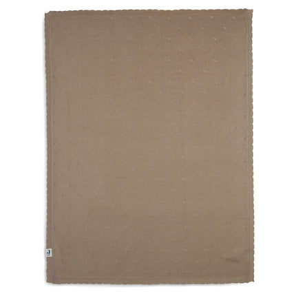 <tc>Jollein</tc> Couverture de berceau Pointelle Biscuit 100x150cm